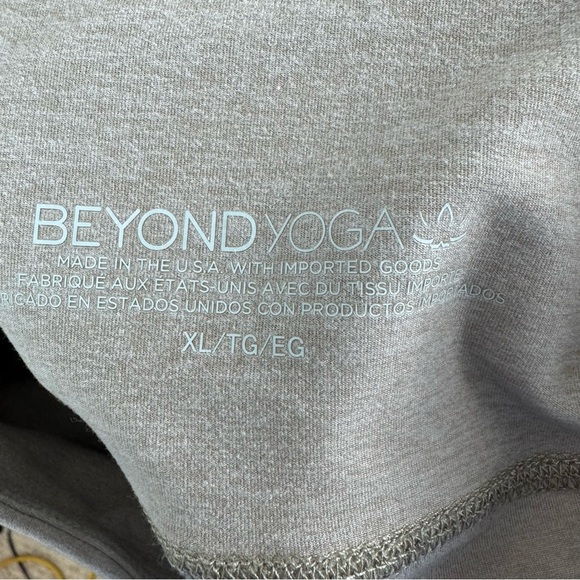 Beyond Yoga Spacedye Caught In The Midi High Waisted Legging Tan Size XL - Picture 6 of 7